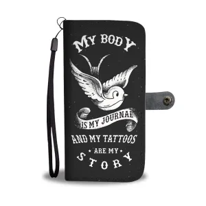 Tattoos - RFID Wallet Phone Case