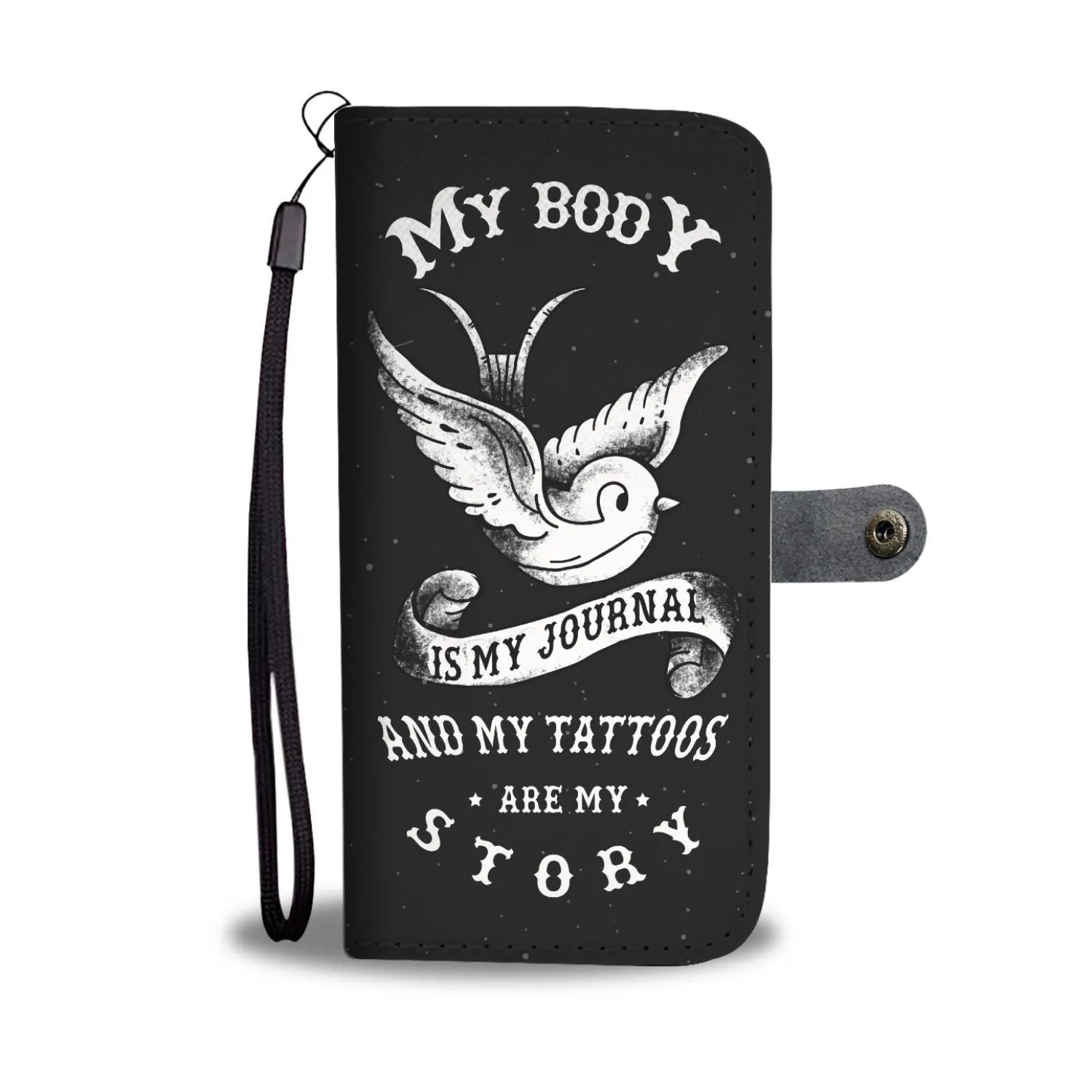 Tattoos - RFID Wallet Phone Case
