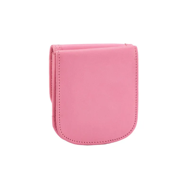 Taxi Wallet® Soft Leather (Cherry Blossom) - Compact, Front Pocket Folding Wallet - For Cards, Coins, Bills, ID (Men & Women)