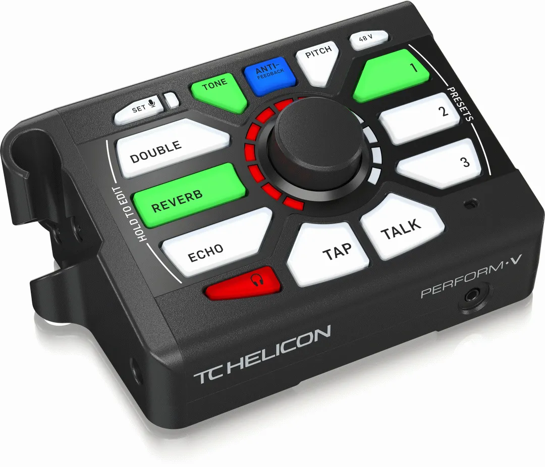 TC HELICON PERFORM-V BLACK VOCAL PROCESSOR