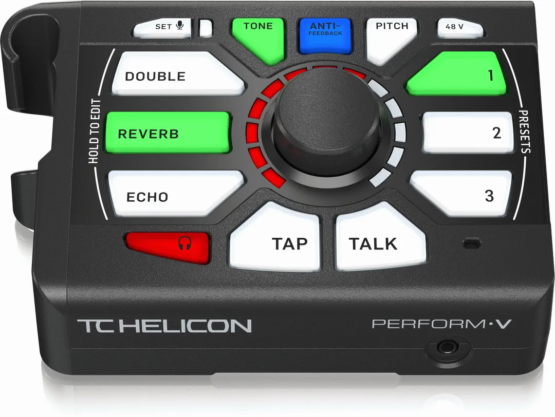 TC HELICON PERFORM-V BLACK VOCAL PROCESSOR