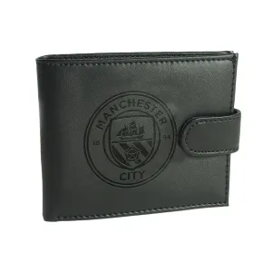 Team Merchandise Manchester City Leather Clip Wallet