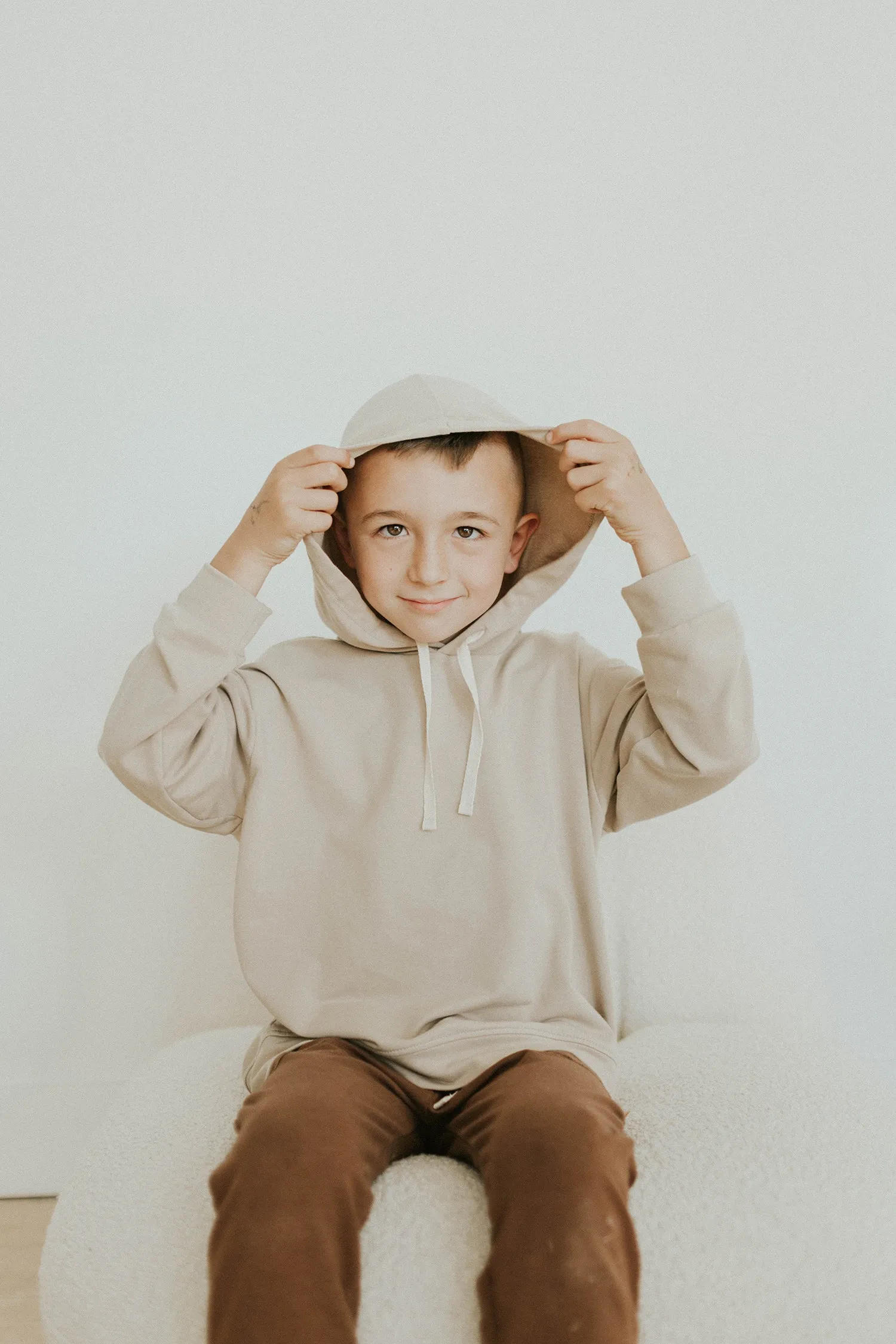 Terry Relaxed Hoodie