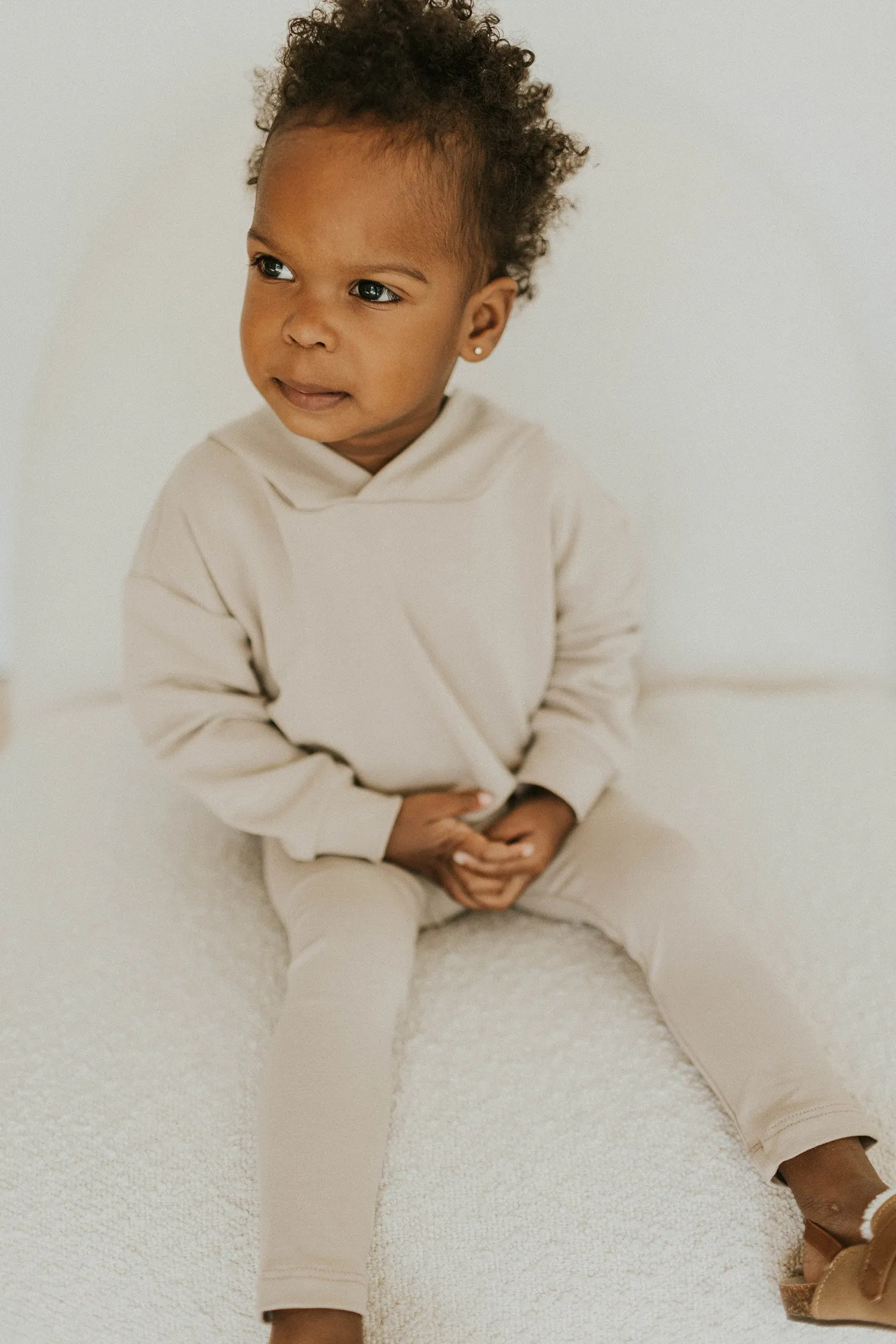 Terry Relaxed Hoodie