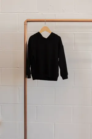 Terry Relaxed Hoodie