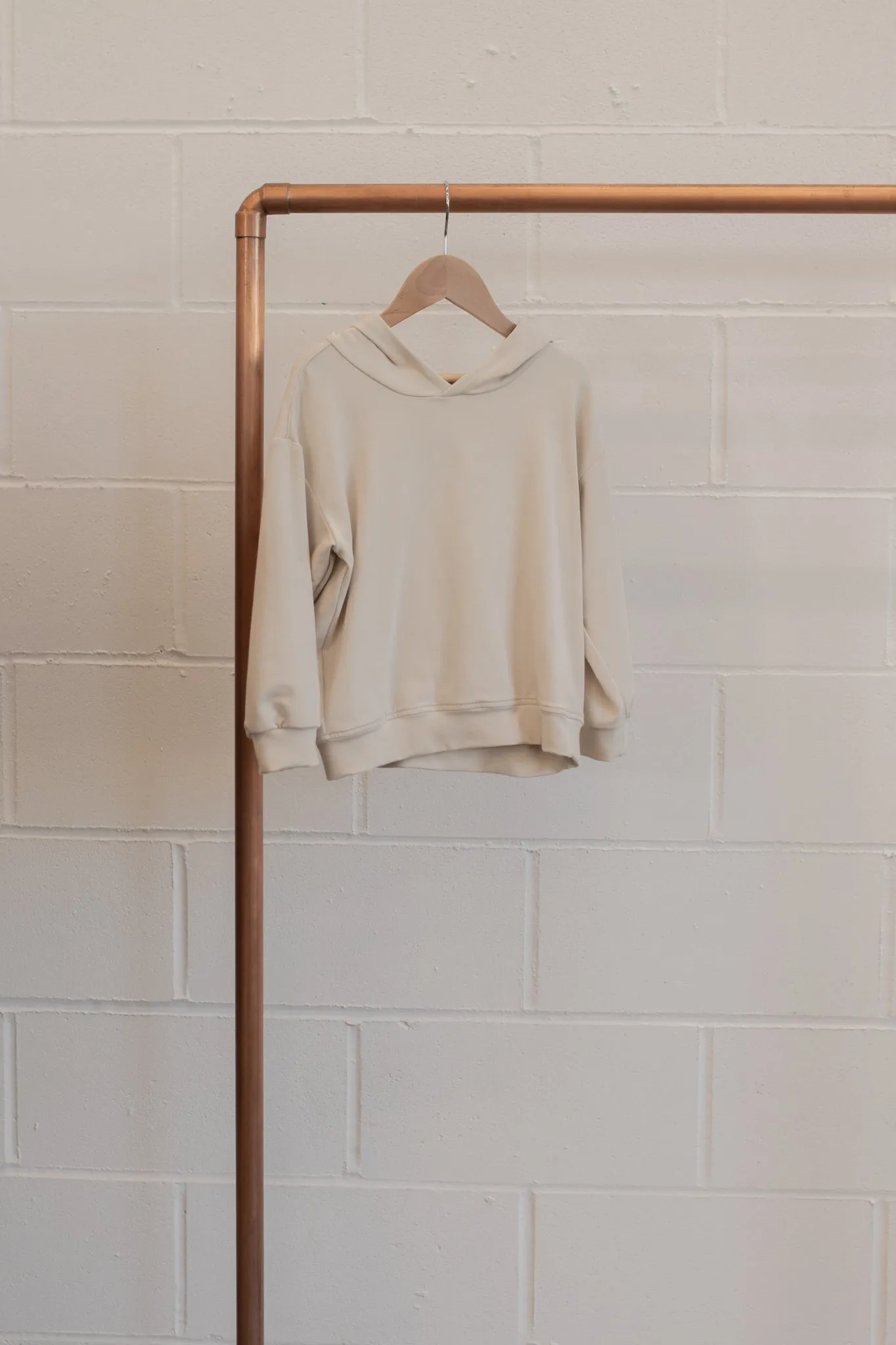 Terry Relaxed Hoodie