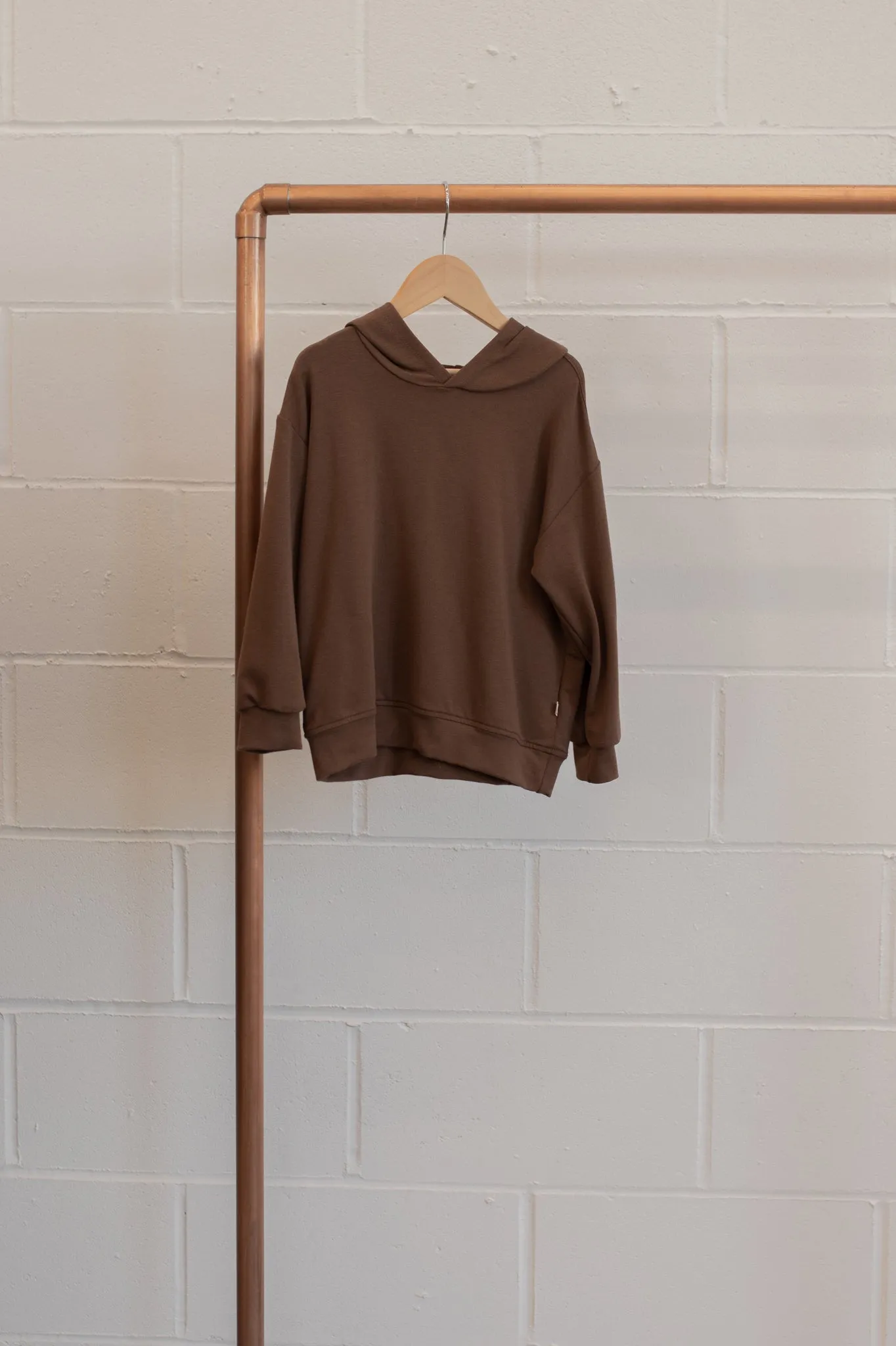 Terry Relaxed Hoodie