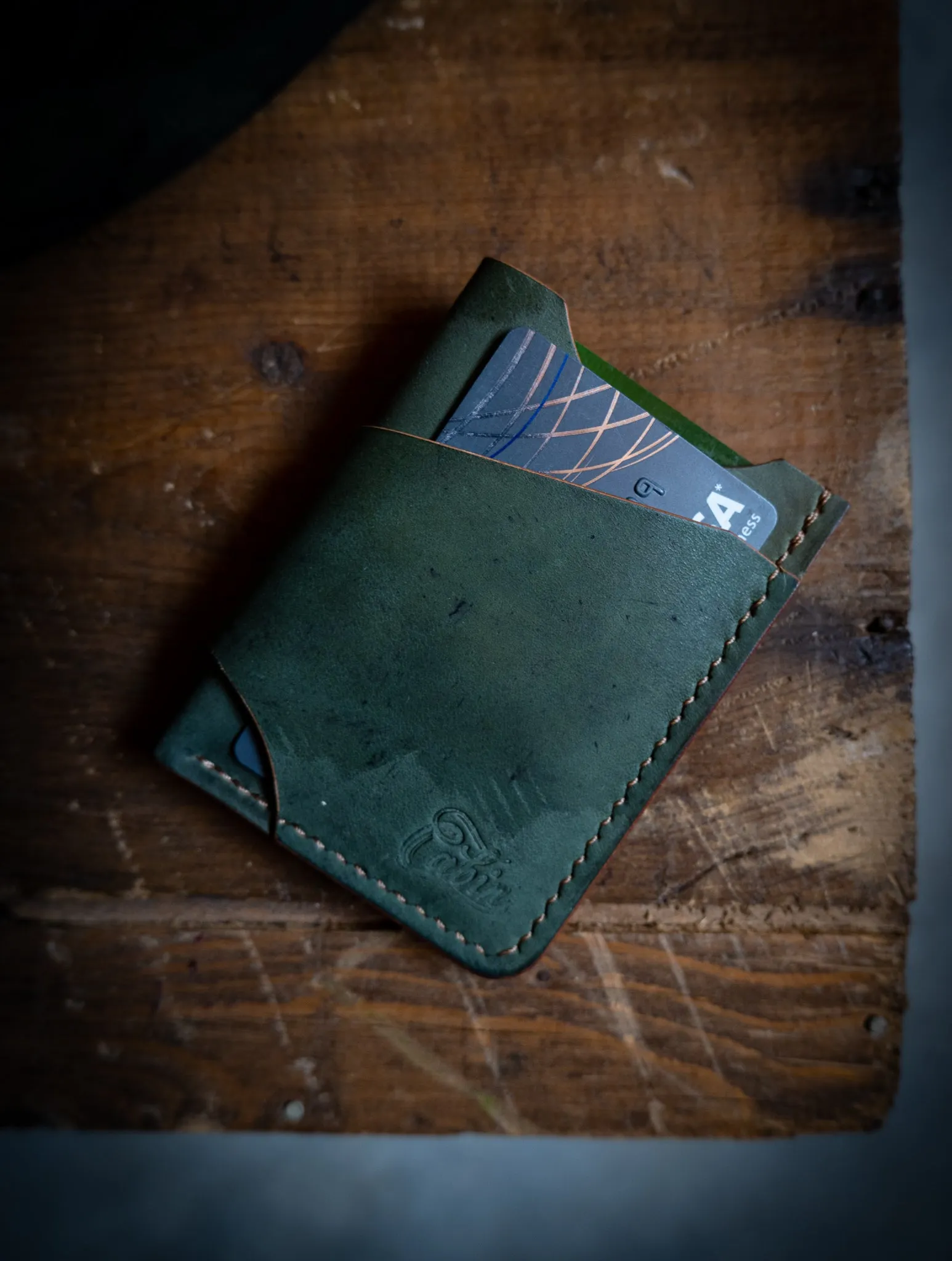 The James Wallet - Horween Reverse Shell Cordovan