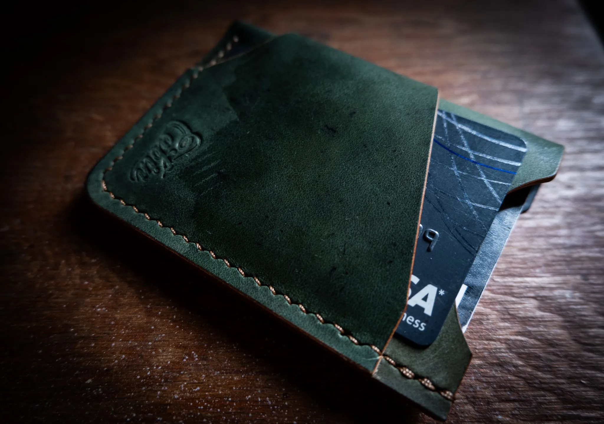 The James Wallet - Horween Reverse Shell Cordovan