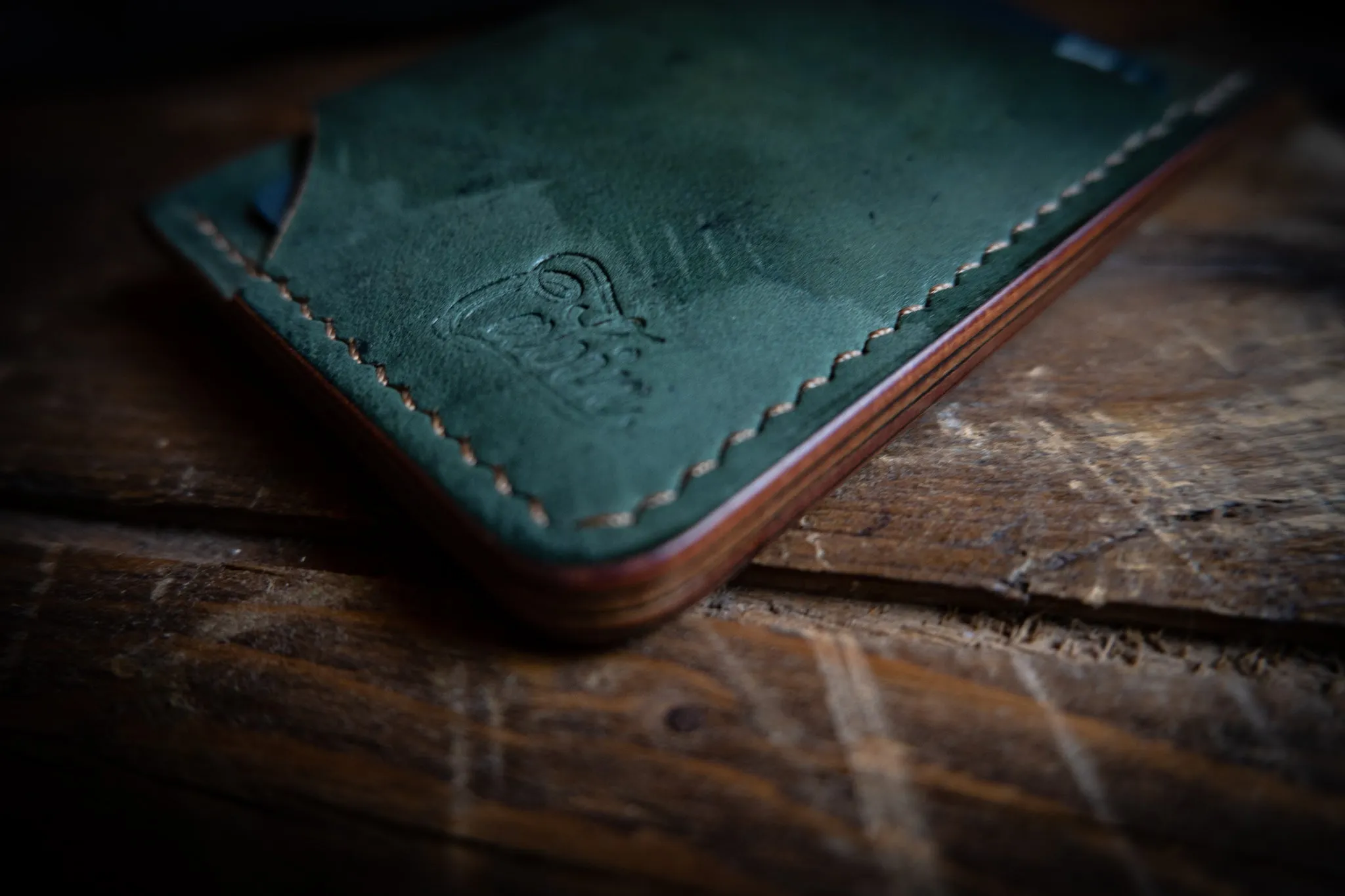 The James Wallet - Horween Reverse Shell Cordovan
