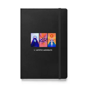 The Magician, Wheel of Fortune, and The Sun Hardcover Journal