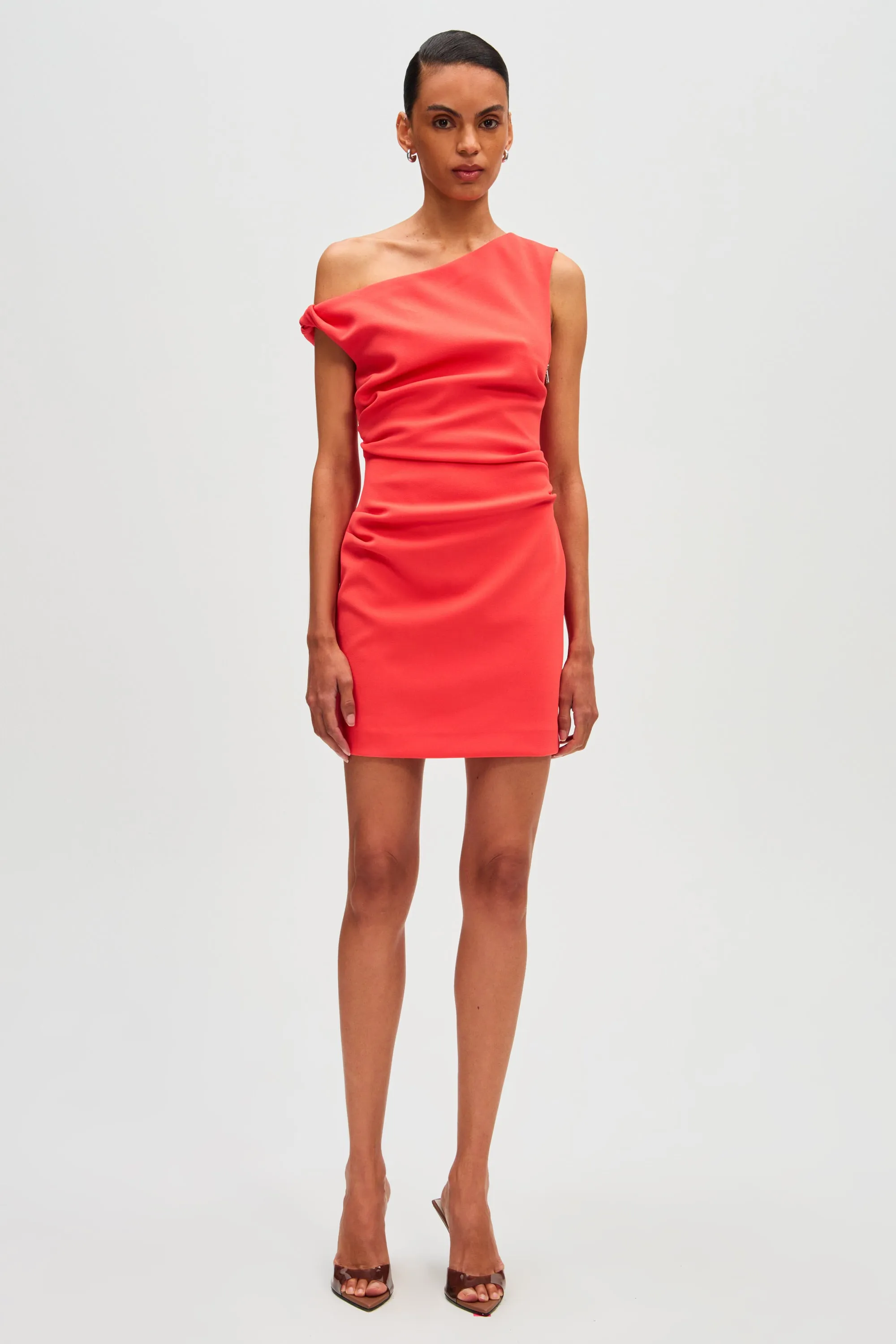 THE 'MALLORY' CREPE MINI DRESS