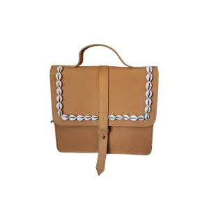 The Power Bag - Beaded - Tan