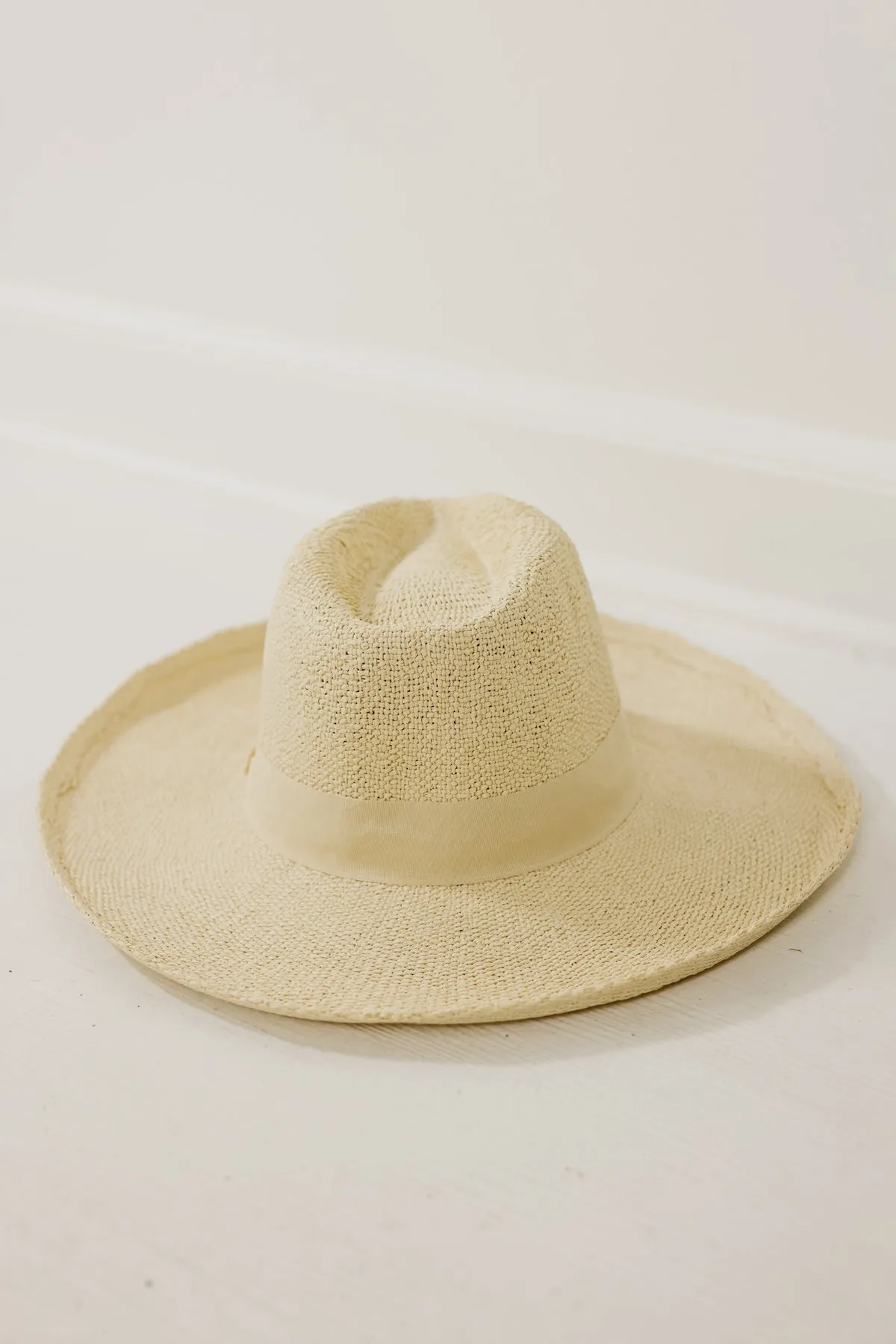 The Rainie Panama Straw Hat