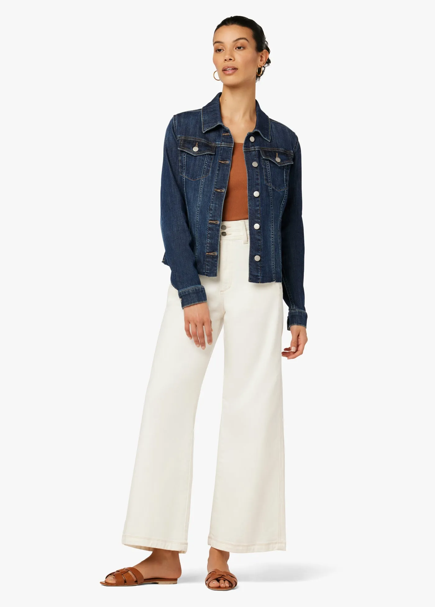 THE RELAXED JACKET WITH RAW HEM