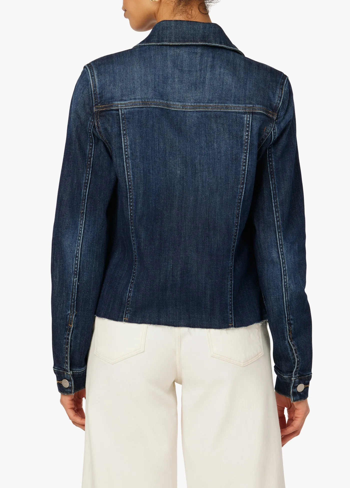THE RELAXED JACKET WITH RAW HEM