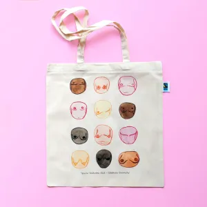 The Vulva Gallery | you're welcome club | tote bag | boob diversity