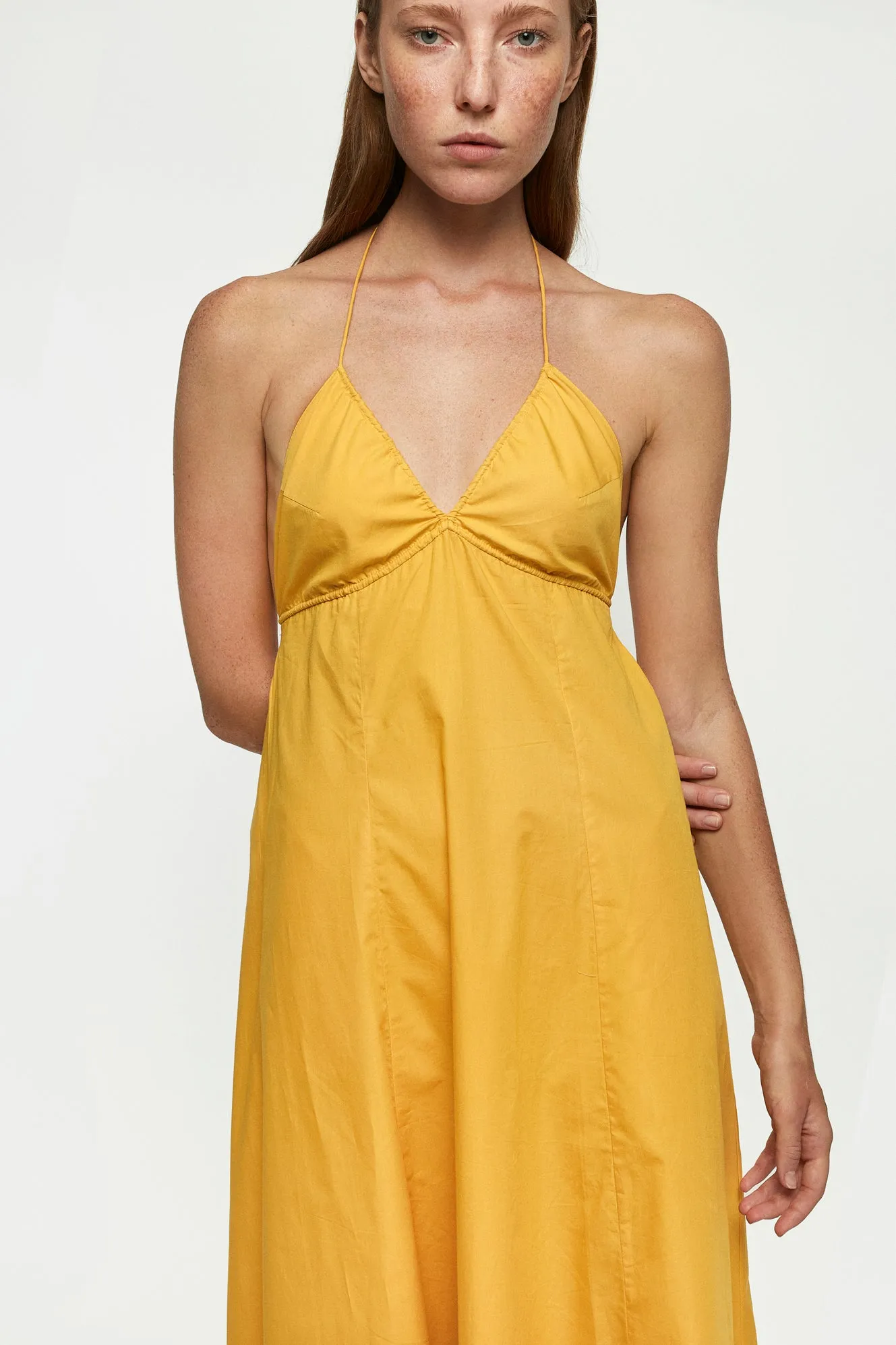 Tie Up Maxi Dress