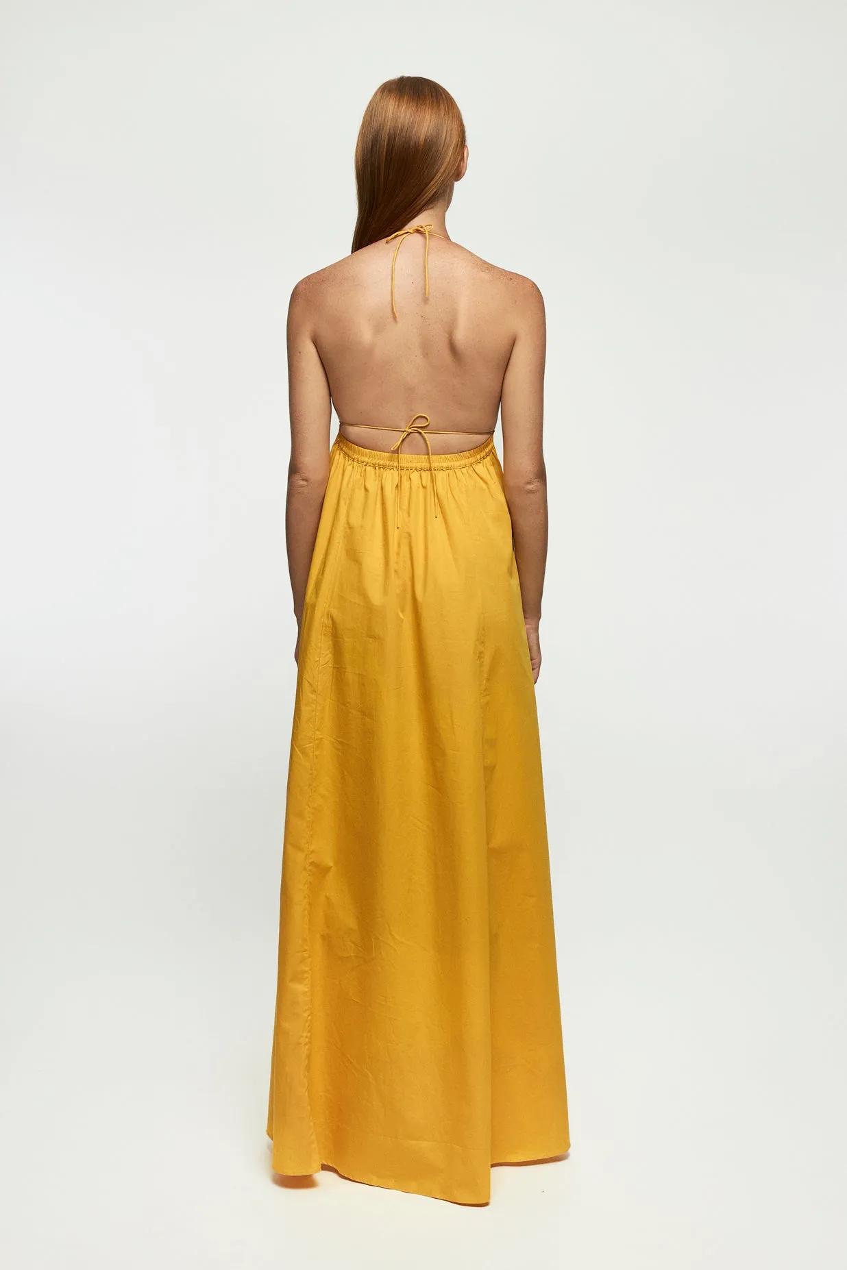Tie Up Maxi Dress