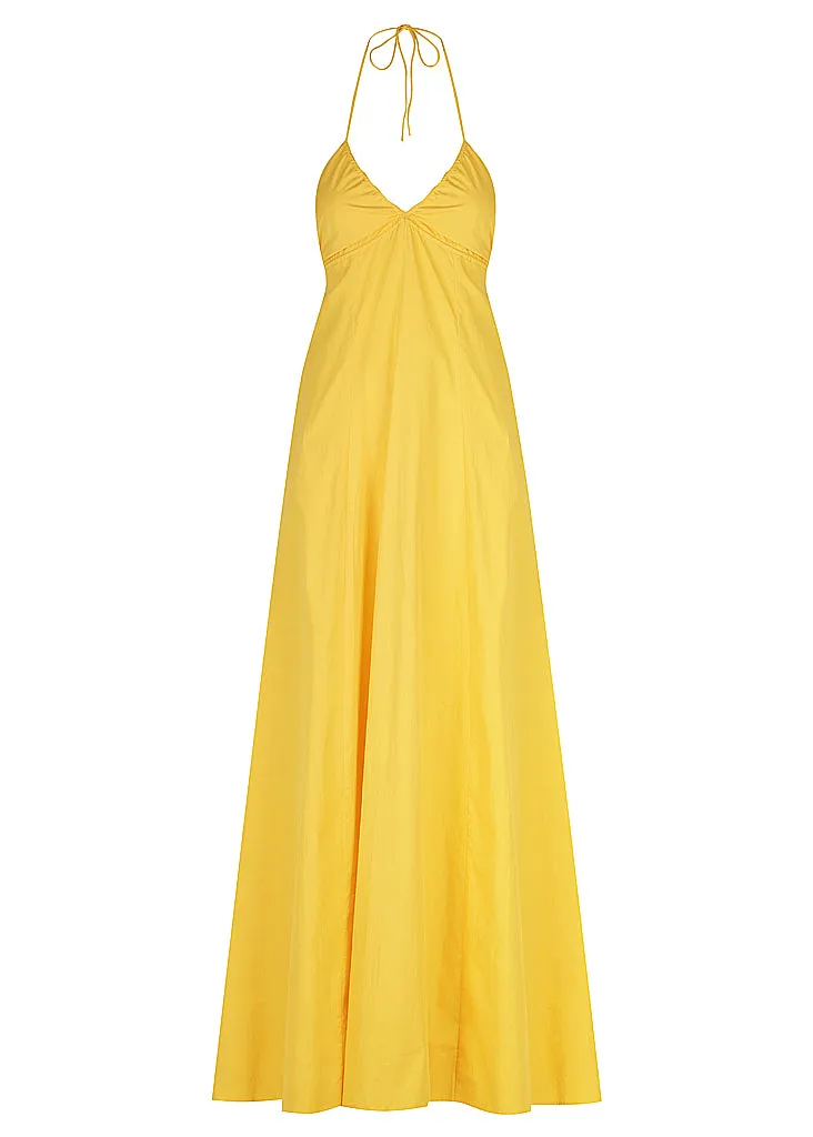 Tie Up Maxi Dress