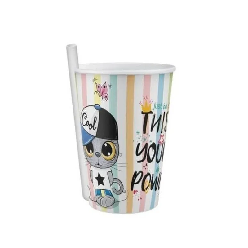 Titiz Yummy Straw Cup 400ML AP-9124