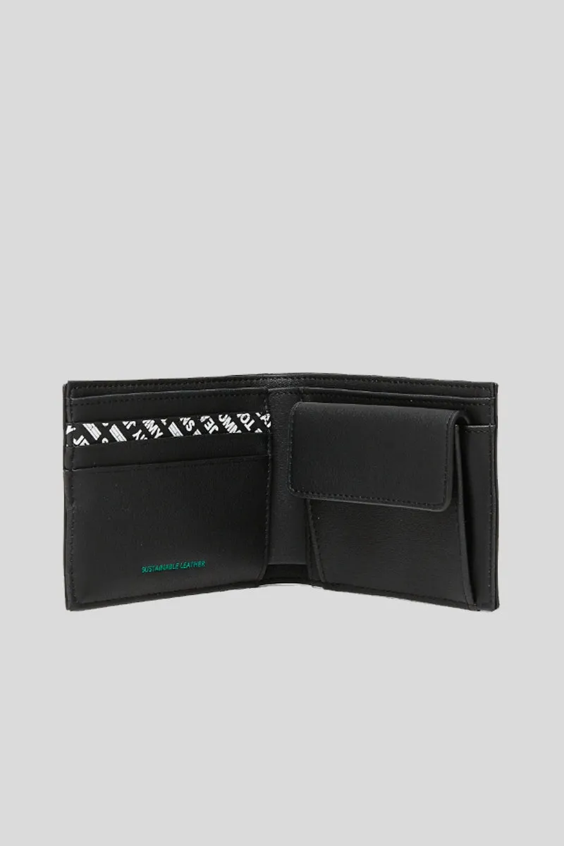 Tjm Essential Lthr Wallet & Coin - Black
