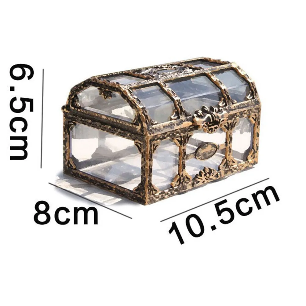 Transparent Pirate Treasure Box Organizer