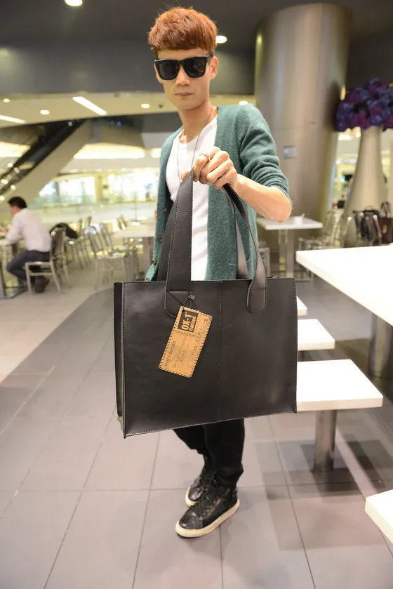 Trendy casual briefcase