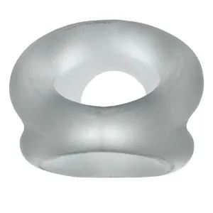 Tri Squeeze Cocksling Ballstretcher Clear Ice