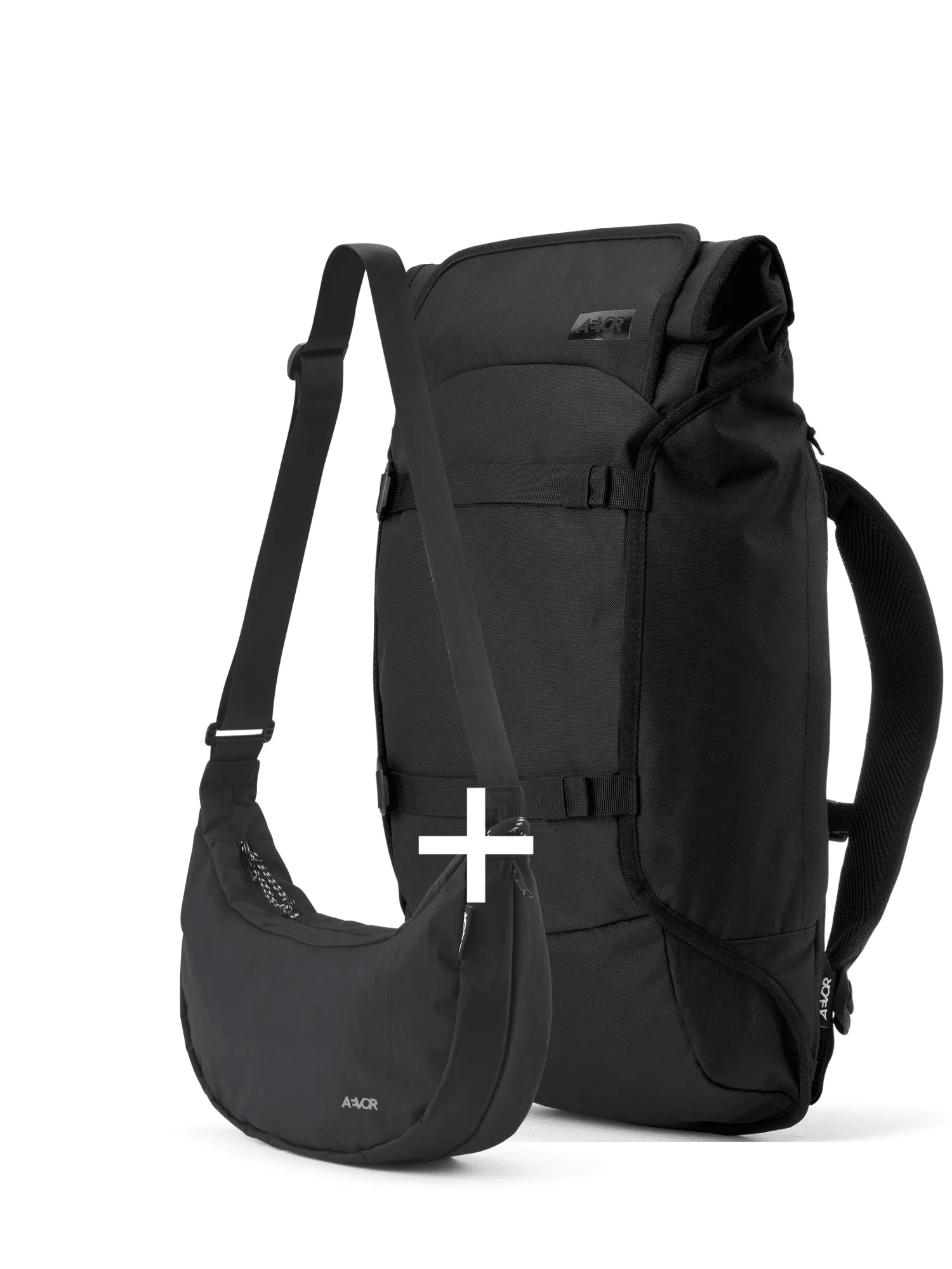 Trip Pack Black Eclipse   Bike Sling Bag Set