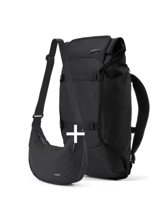 Trip Pack Black Eclipse   Bike Sling Bag Set