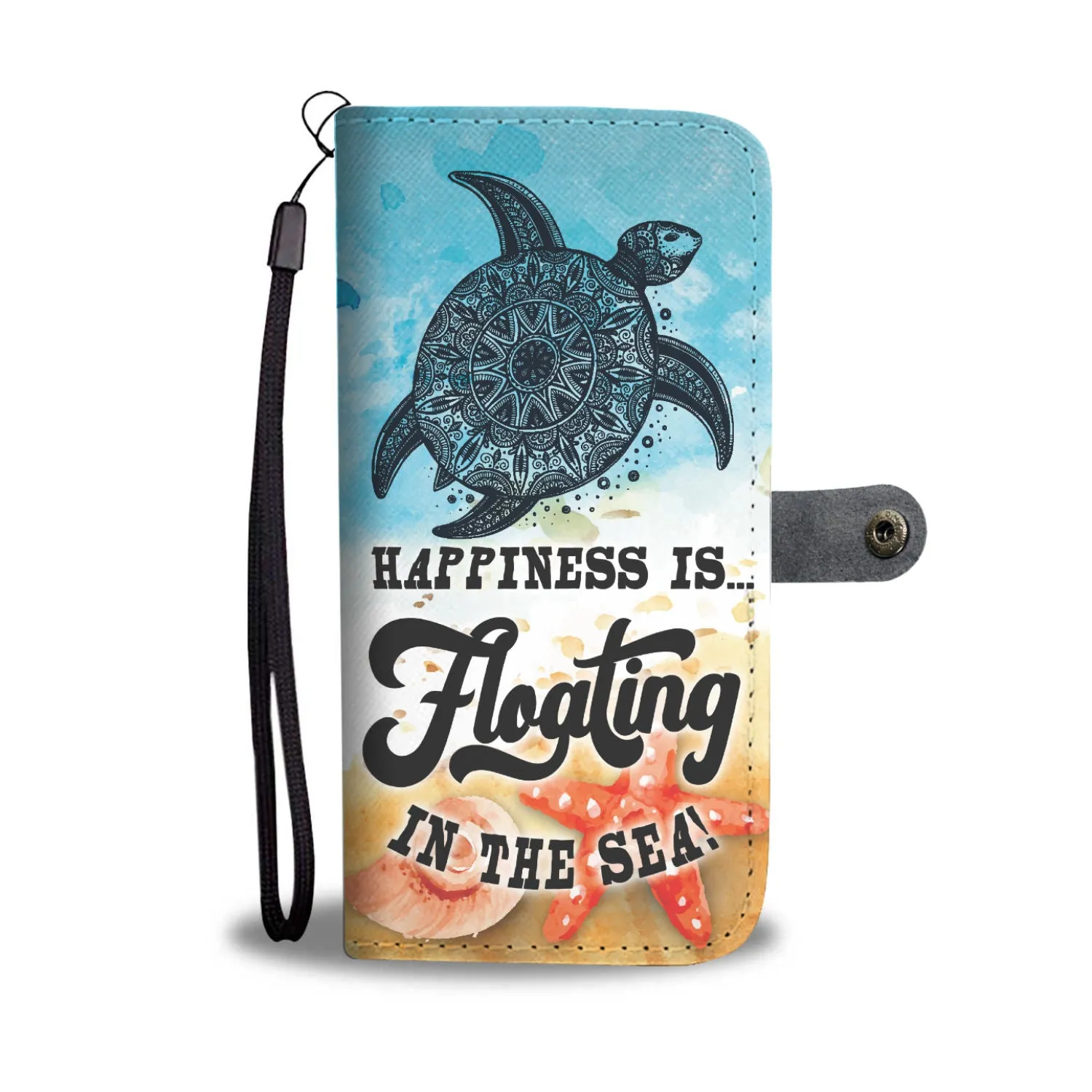 Turtle - RFID Wallet Phone Case