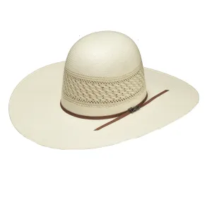 TWISTER 4.5" OPEN CROWN 30X SHANTUNG  STRAW HAT