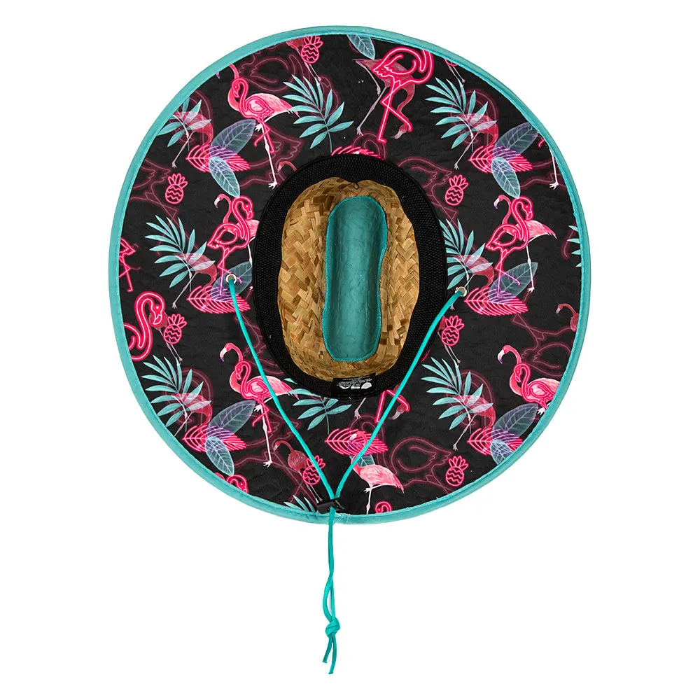 Under Brim Straw Hat | Flamingle