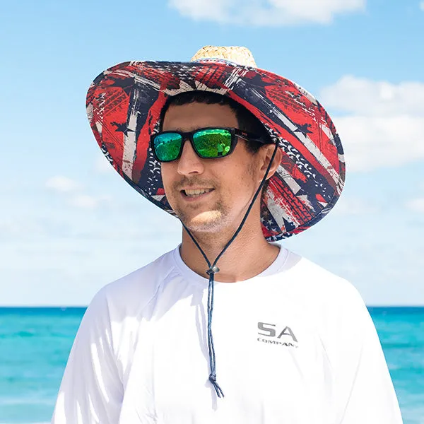Under Brim Straw Hat | USA 2.0