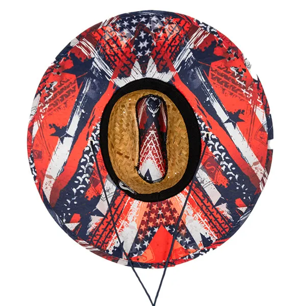 Under Brim Straw Hat | USA 2.0