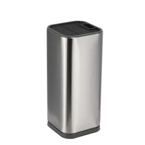 Universal Knife Block Holder, Stainless Steel Organizer, Storage Stand