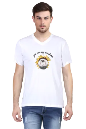 V Neck T-Shirt (Men) - Sunny Side Up (2 Colours)