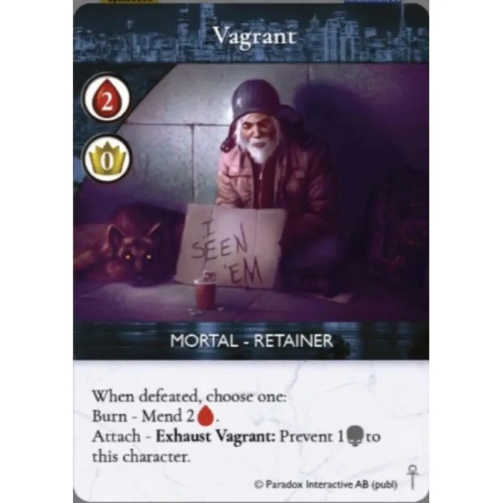 Vampire The Masquerade: Rivals Expandable Card Game
