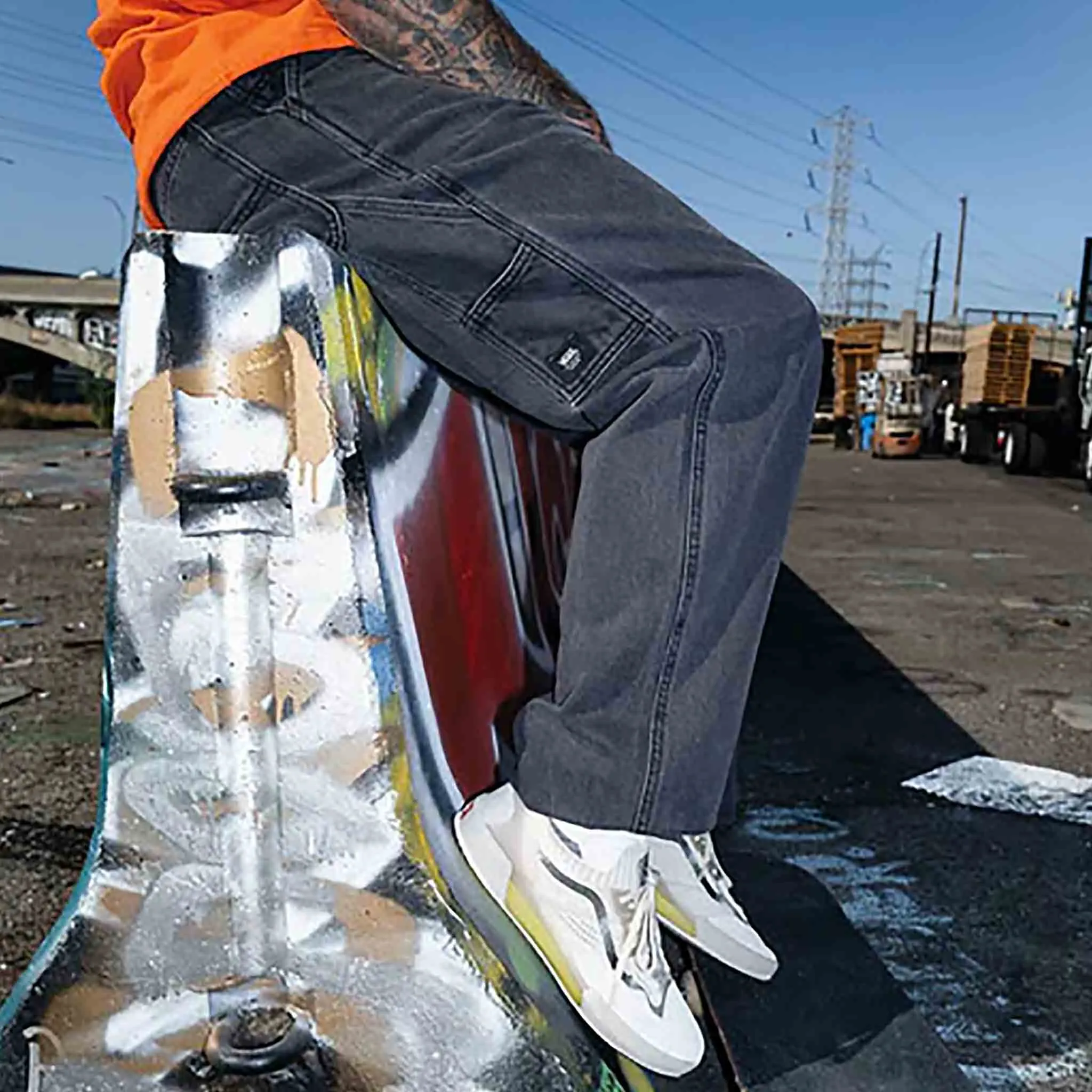 Vans 106 AVE Drill Chore Relaxed Carpenter Denim Black