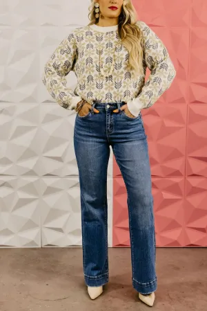 Vervet Denim | The Bella Relaxed Flare Denim