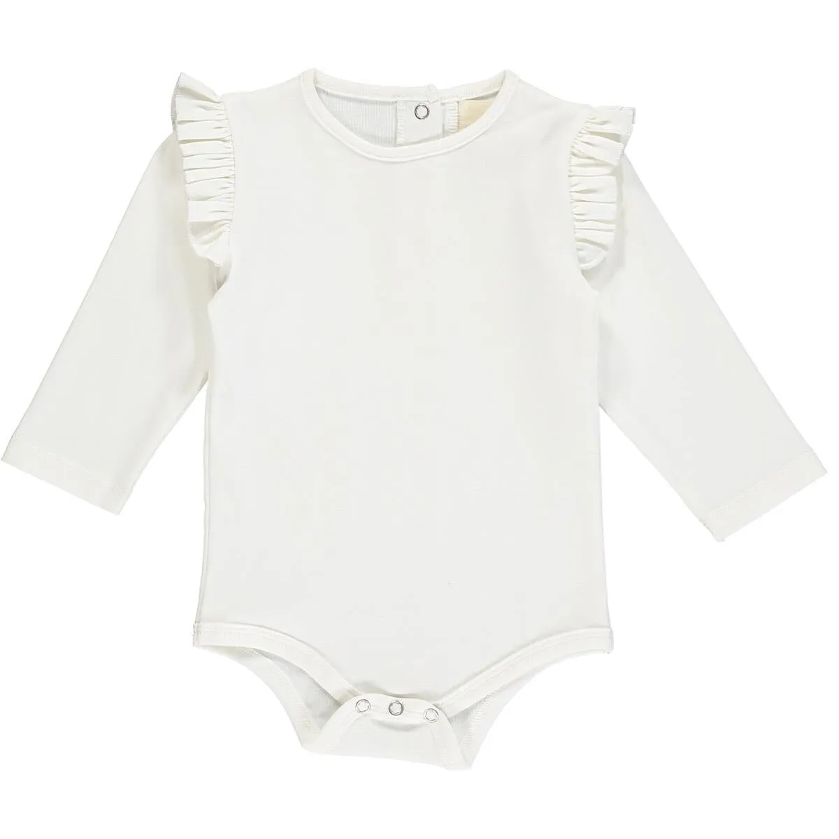 Vignette Quinn L/S Ruffle Bubble - Ivory
