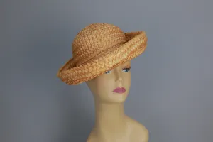 Vintage 60s Straw fashion brimmed hat