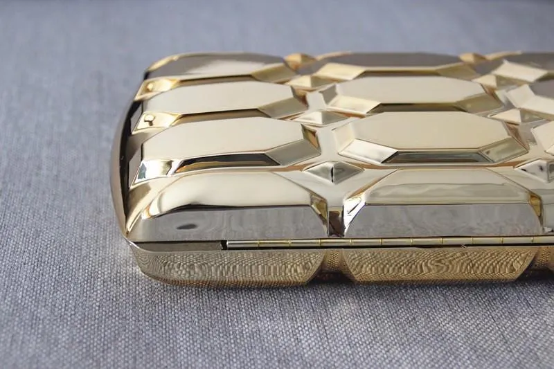 Vintage Gold Clutch