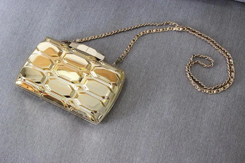 Vintage Gold Clutch