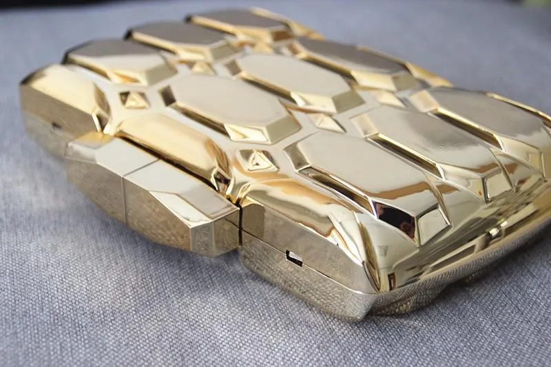Vintage Gold Clutch
