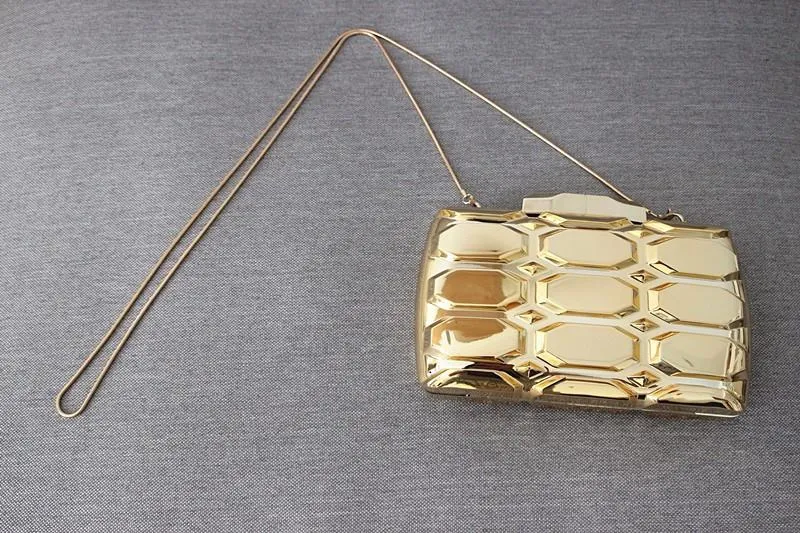 Vintage Gold Clutch