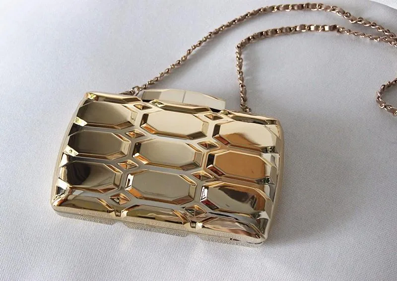 Vintage Gold Clutch