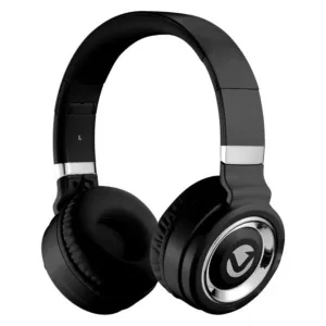 Volkano  Lunar Series Black & Silver Bluetooth Headphones VK-2004-BKSL (V1)