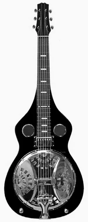 Vorson Dobro Lap Steel Guitar in Black Finish